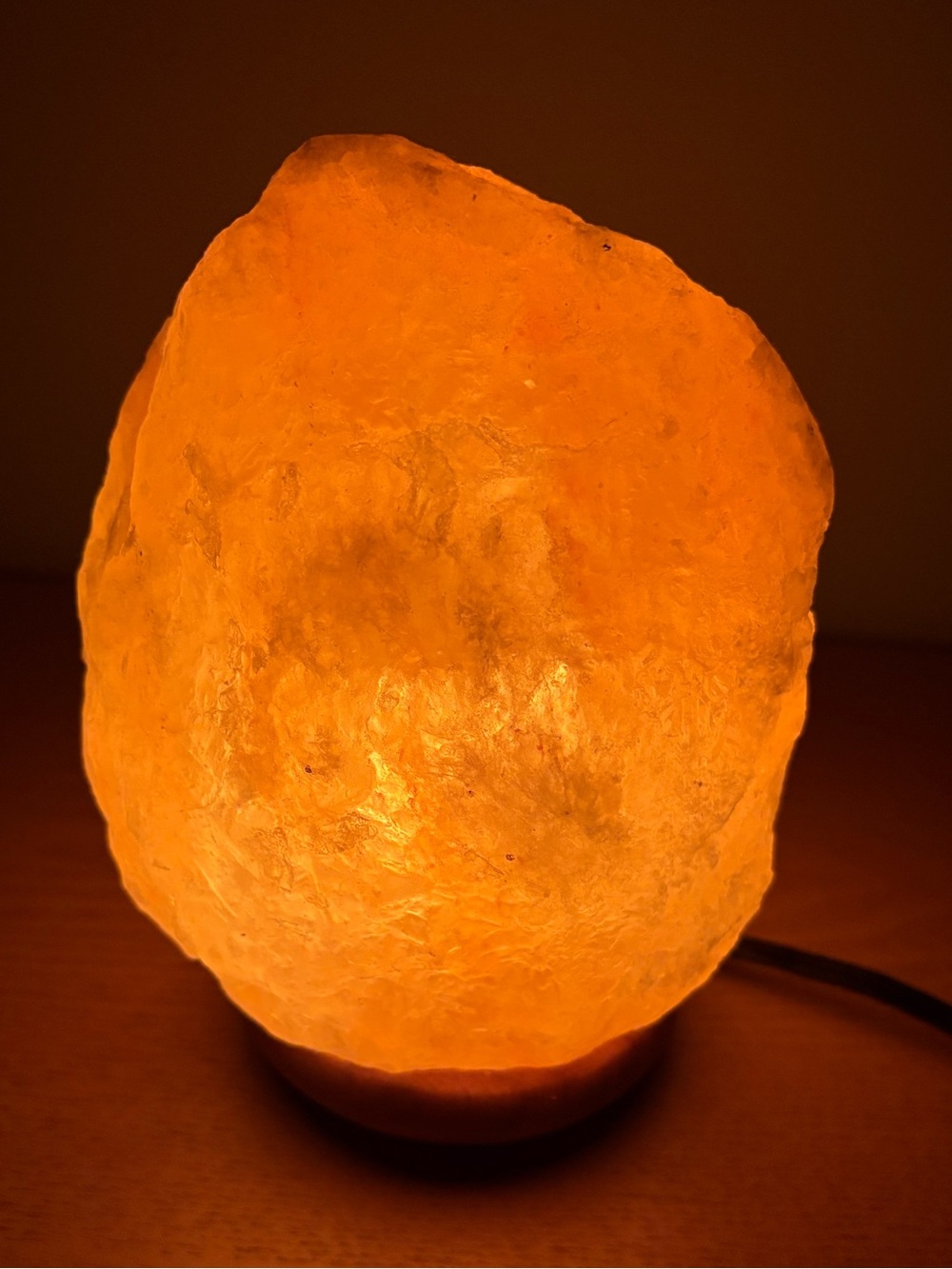 Himalayan Salt Lamp - Warm Amber Glow